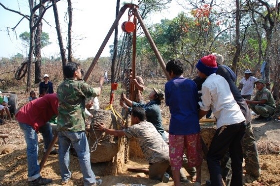 Archaeological excavations to transport cow statue to museum